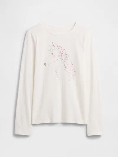 Gap Factory Kids Graphic T-shirt In White
