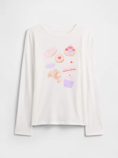 Gap Factory Kids Graphic T-shirt In White
