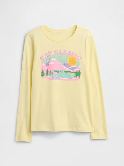 Gap Factory Kids Graphic T-shirt In Yellow