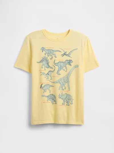 Gap Factory Kids Graphic T-shirt In Yellow