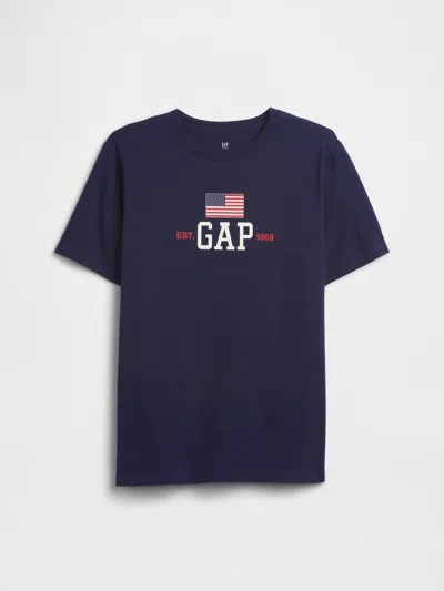 Gap Factory Kids Graphic T-shirt In Black