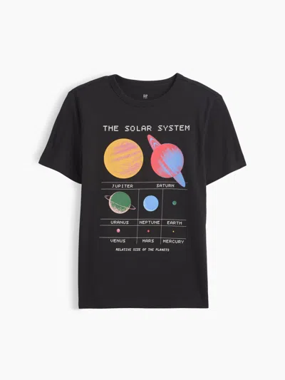 Gap Factory Kids Graphic T-shirt In Black