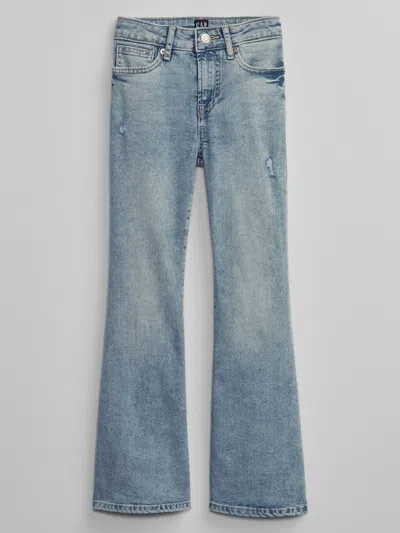 Gap Factory Kids High Rise '70s Flare Jeans In Brown