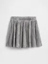 Gap Factory Kids Metallic Shine Skirt In Silver