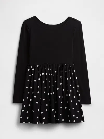 Gap Factory Kids Mini Dress In Black