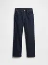 Gap Factory Kids Original Straight Lined Jeans In Blue