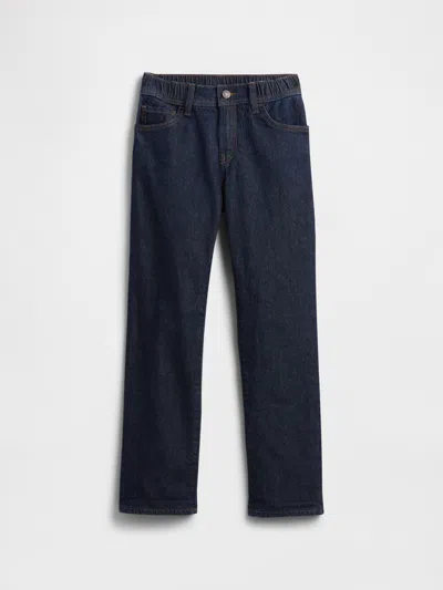 Gap Factory Kids Original Straight Lined Jeans In Blue