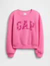 Gap Factory Kids Oversized Gap Graphic Sweatshirt In Pink