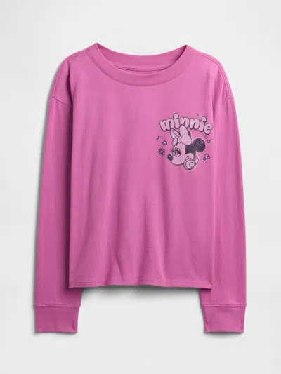 Gap Factory Kids Oversized Graphic T-shirt In Pink