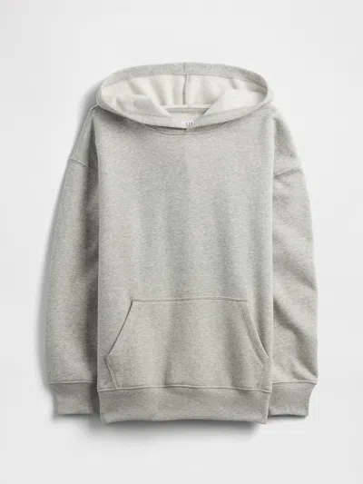 Gap Factory Kids Oversized Vintage Soft Hoodie In Gray