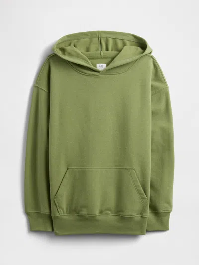 Gap Factory Kids Oversized Vintage Soft Hoodie In Green