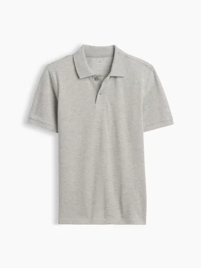 Gap Factory Kids Pique Polo Shirt Shirt In Gray