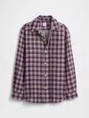 Gap Factory Kids Plaid Shirt In Multi