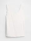 Gap Factory Kids Pointelle Sweater Tank Top In White