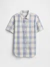 Gap Factory Kids Poplin Shirt In White