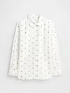 Gap Factory Kids Poplin Shirt In White