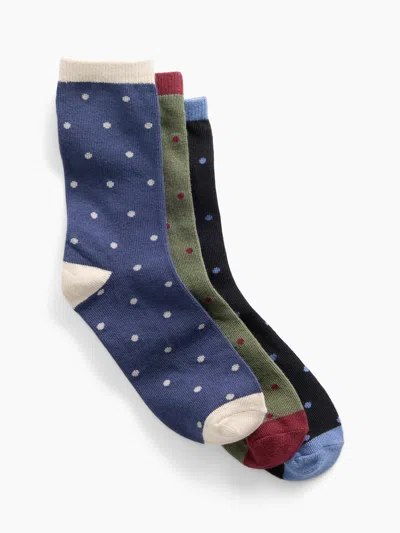 Gap Factory Kids Print Crew Socks (3-pack) In Multi