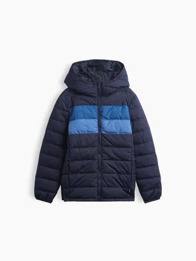 Gap Factory Kids Puffer Jacket In Navy Uniform