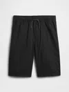Gap Factory Kids Pull-on Baggy Twill Shorts In Black