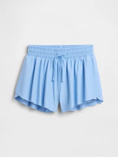 Gap Factory Kids Pull-on Butterfly Shorts In Blue