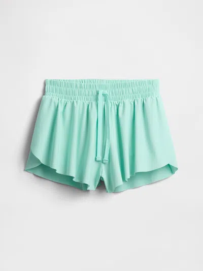 Gap Factory Kids Pull-on Butterfly Shorts In Green