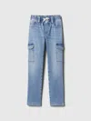 Gap Factory Kids Pull-on Original Straight Sweatpant Jeans In Blue