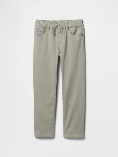 Gap Factory Kids Pull-on Original Straight Sweatpant Jeans In Green