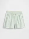 Gap Factory Kids Pull-on Poplin Pj Shorts In Multi