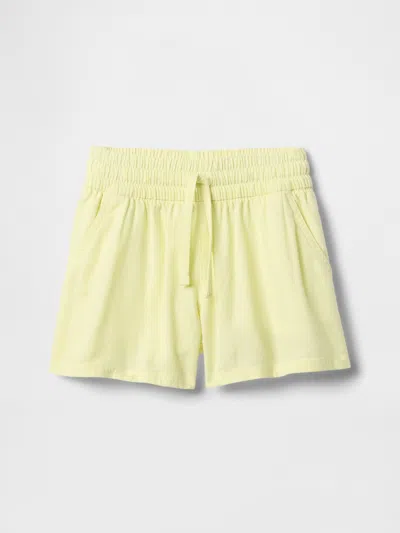 Gap Factory Kids Pull-on Shorts In Yellow