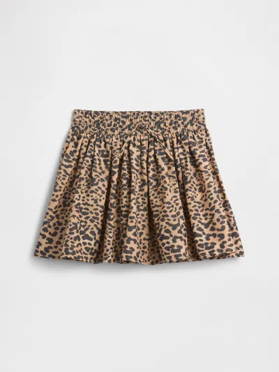 Gap Factory Kids Pull-on Skirt In Animal Print
