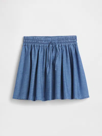 Gap Factory Kids Pull-on Skirt In Blue