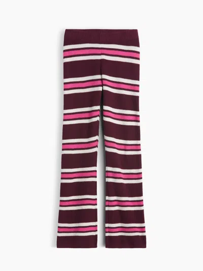 Gap Factory Kids Pull-on Flare Sweater Pants In Red