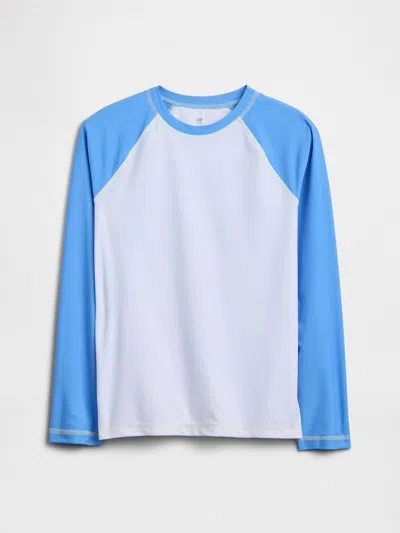 Gap Factory Kids Rash Guard In Brown