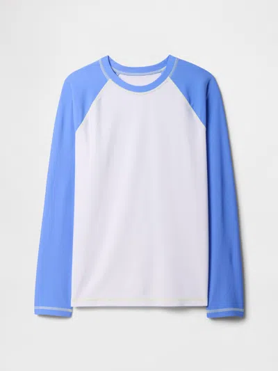Gap Factory Kids Rash Guard In White