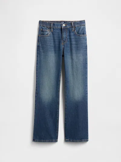 Gap Factory Kids Relaxed Boot Jeans In Blue
