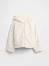 Gap Factory Kids Relaxed Faux-fur Jacket In White