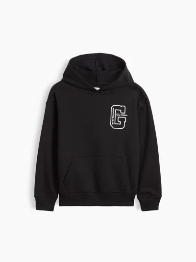Gap Factory Kids Relaxed Gap Brooklyn Graphic Hoodie In Black