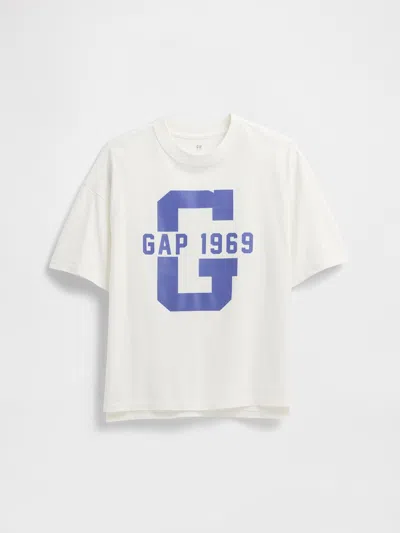 Gap Factory Kids Relaxed Gap Graphic T-shirt In White