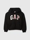Gap Factory Kids Relaxed Gap Logo Hoodie In Black