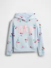 Gap Factory Kids Relaxed Gap Logo Hoodie In Blue