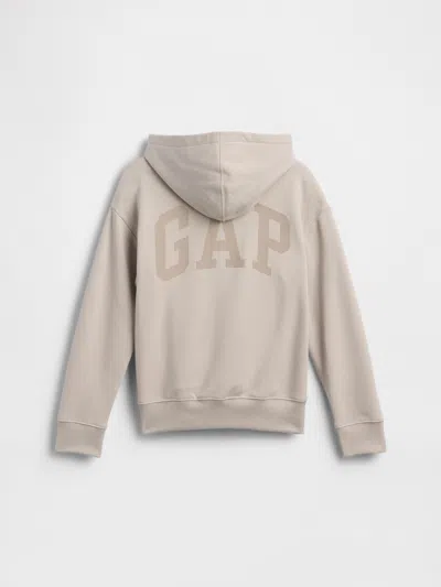Gap Factory Kids Relaxed Gap Logo Hoodie In Blue