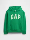 Gap Factory Kids Relaxed Gap Logo Hoodie In Green
