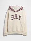 Gap Factory Kids Relaxed Gap Logo Hoodie In Neutral