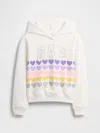 Gap Factory Kids Relaxed Gap Logo Hoodie In White