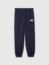 Gap Factory Kids Relaxed Gap Logo Joggers In Blue