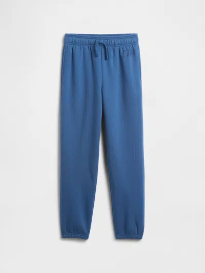Gap Factory Kids Relaxed Gap Logo Joggers In Blue