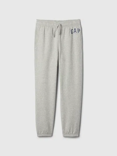 Gap Factory Kids Relaxed Gap Logo Joggers In Gray