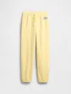 Gap Factory Kids Relaxed Gap Logo Joggers In Yellow