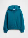 Gap Factory Kids Relaxed Half-zip Fleece Hoodie In Multi