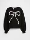 Gap Factory Kids Relaxed Intarsia Sweater In Black